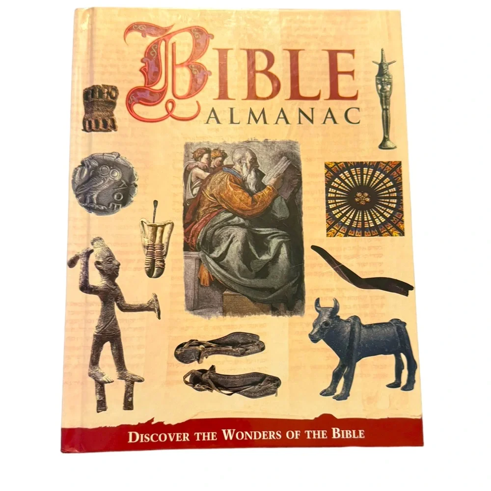 Retro/Vintage Book: “Bible Almanac,” By Anna Trimiew. Consultant: Gary Burge PhD